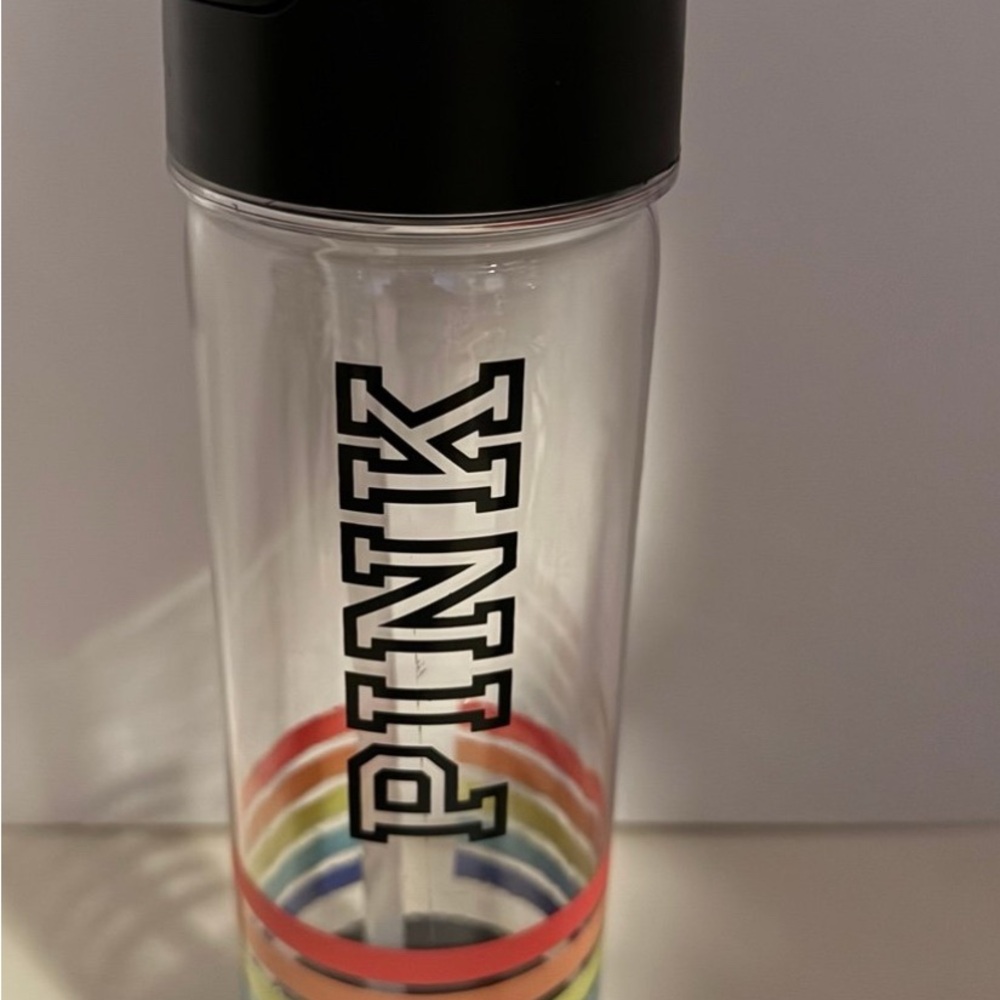 Victoria Secret PINK Water Bottle Rainbow. 24oz